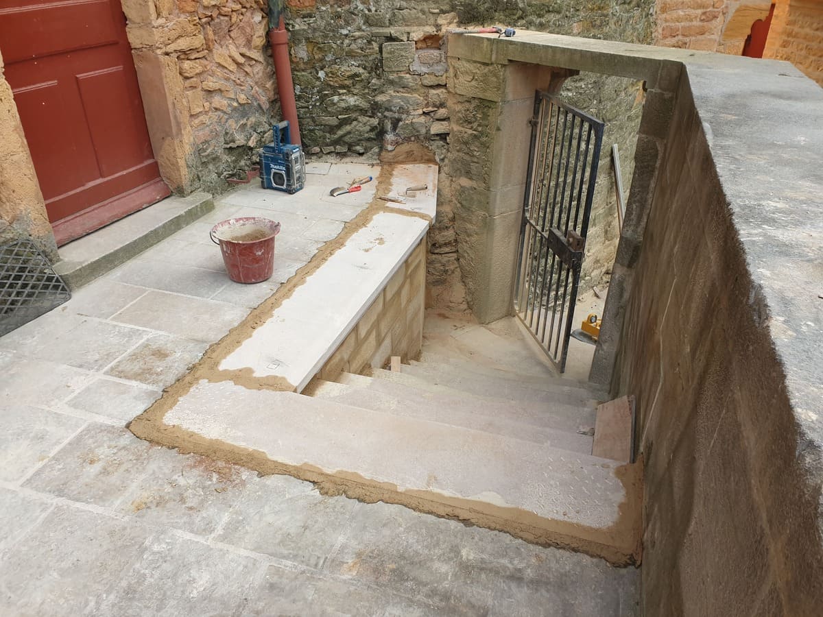 renovation escalier exterieur