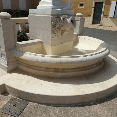 statue taille de pierre - bas neuf